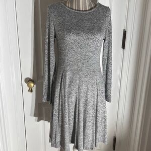 Dolan medium fit flare sweater dress left coast soft cozy D336